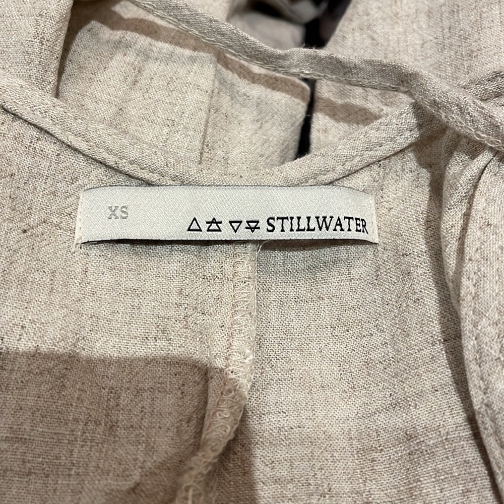 Stillwater Relax fit Linen Blend Some Beachy Overalls - Picture 14 of 17